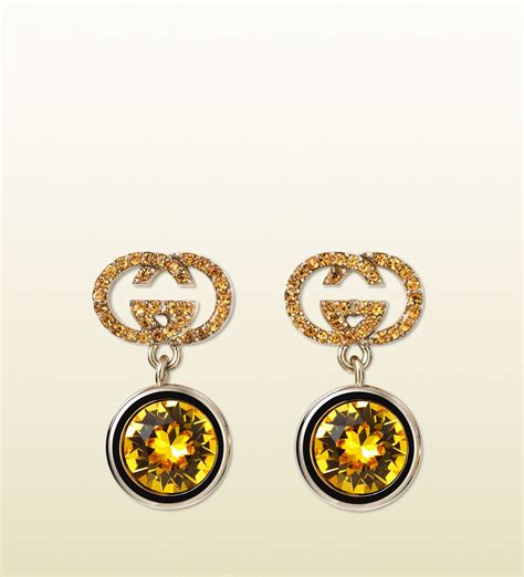 burgundy gucci print|gucci earrings official website.